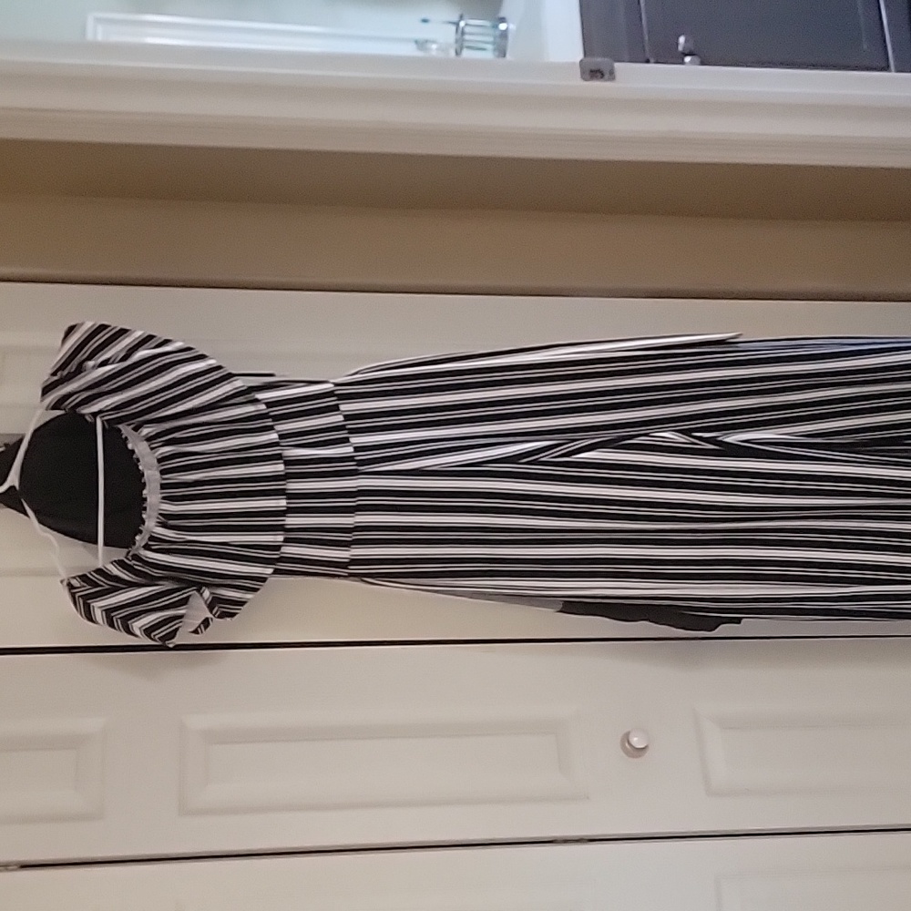 Womens striped pantsuit
